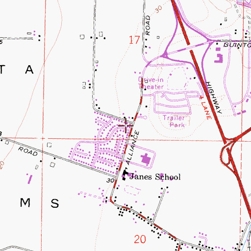 Topographic Map of Arcata Fire Protection District Mad River Station, CA