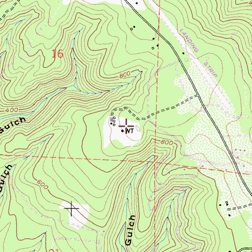 Topographic Map of South Coast Fire Protection District, CA