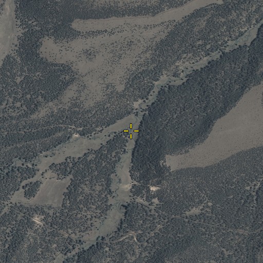 Aerial/Satellite Image of Benton Creek, AZ