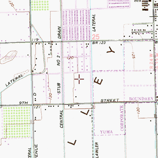 Topographic Map of Emerald Springs Retirement and Assisted Living Community, AZ