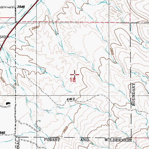 Topographic Map of Oro Valley United Church of Christ, AZ