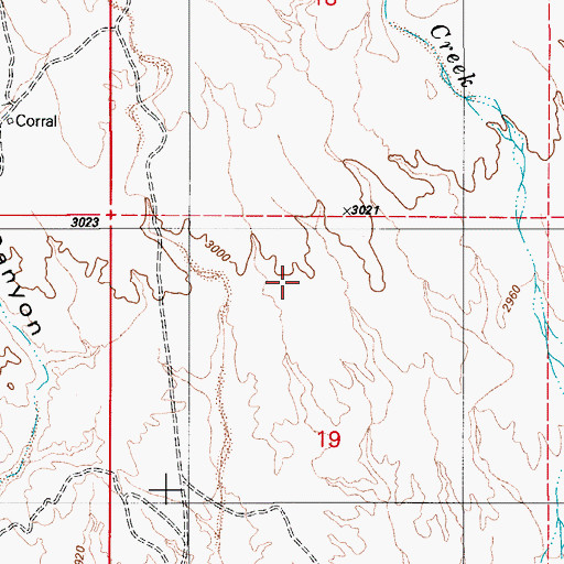 Topographic Map of Vistoso Community Church, AZ