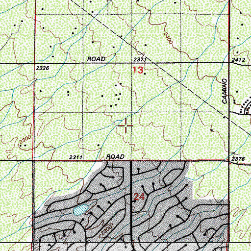 Topographic Map of Kingdom Hall of Jehovahs Witnesses, AZ