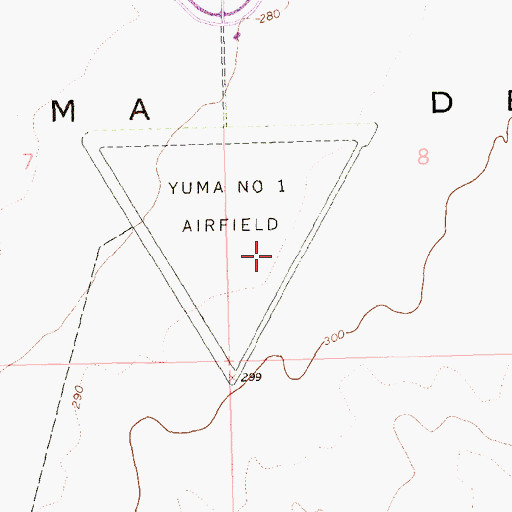 Topographic Map of Shepherd of the Hills Lutheran Church, AZ