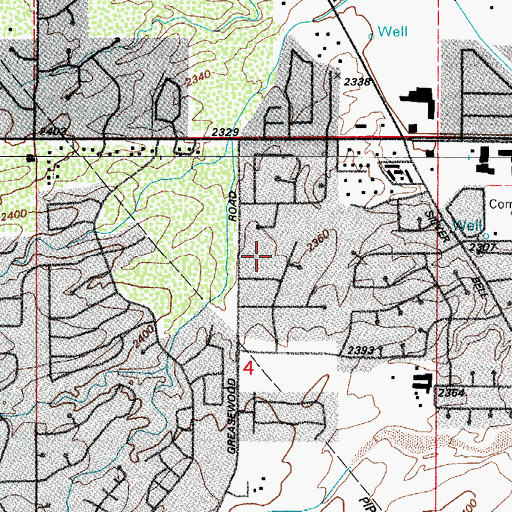 Topographic Map of The Church of Jesus Christ of Latter Day Saints, AZ
