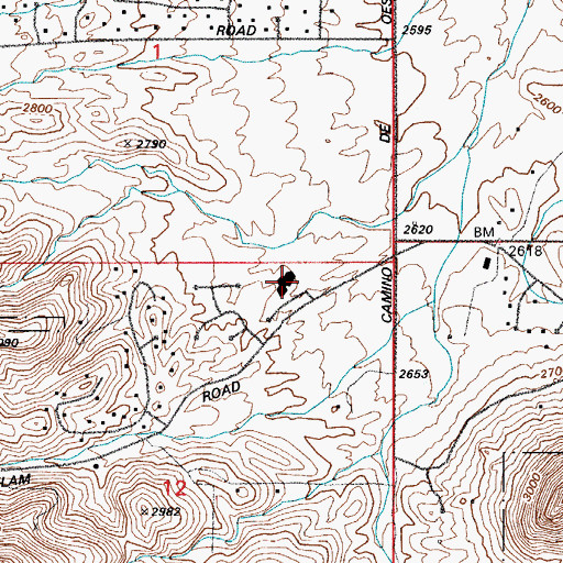 Topographic Map of International Wildlife Museum, AZ