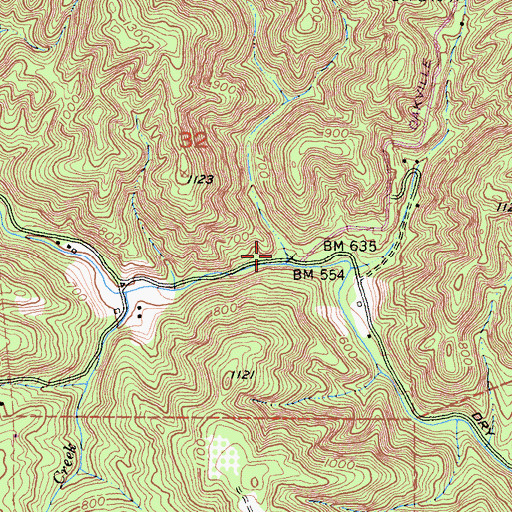 Topographic Map of Napa County Fire Department Station 16 Dry Creek / Lokoya, CA