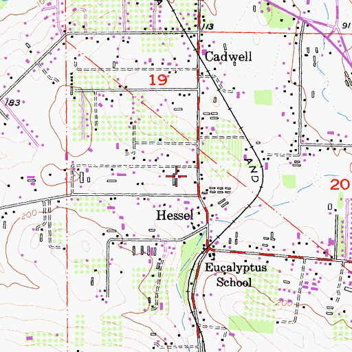 Topographic Map of Gold Ridge Fire Protection District Station 1 Headquarters, CA
