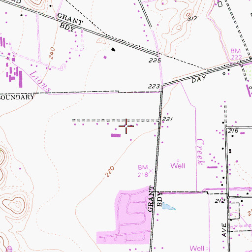 Topographic Map of Gilroy Fire Department Sunrise Station, CA
