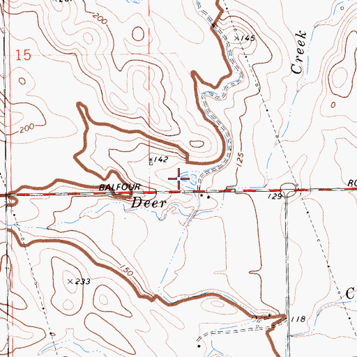 Topographic Map of East Contra Costa Fire Protection District Station 52, CA