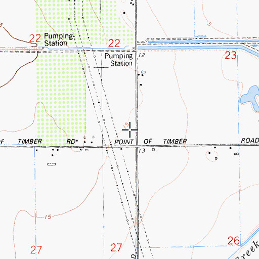 Topographic Map of East Contra Costa Fire Protection District Station 59, CA