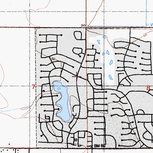 Topographic Map of Davis Fire Department Station 32, CA
