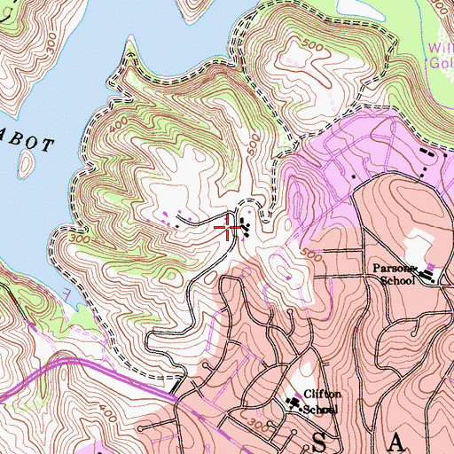 Topographic Map of East Bay Regional Park District Station 10, CA
