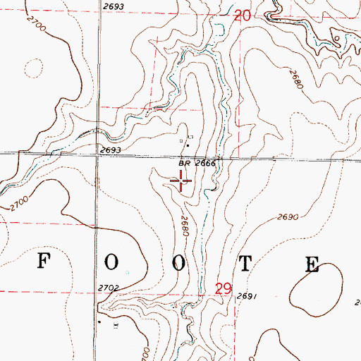 Topographic Map of KERP - FM (Dodge City), KS