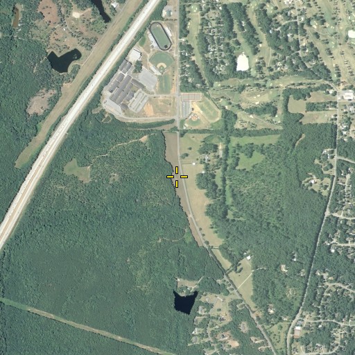 Aerial/Satellite Image of Andy Fields, GA