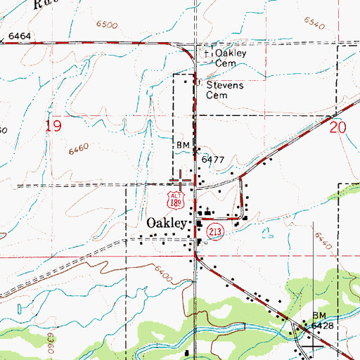 Topographic Map of South Summit Fire District, UT