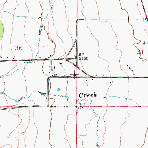 Topographic Map of Rush Valley Fire Department, UT