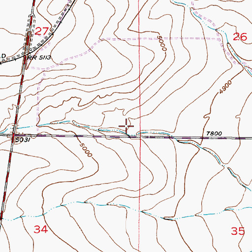 Topographic Map of West Jordan City Fire Department Station 55, UT