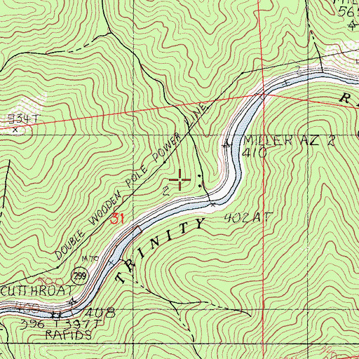 Topographic Map of Logan Gulch, CA