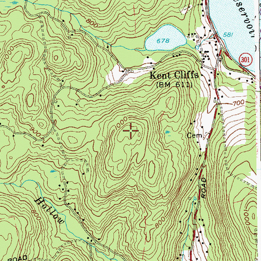 Topographic Map of Sheep Mountain, NY