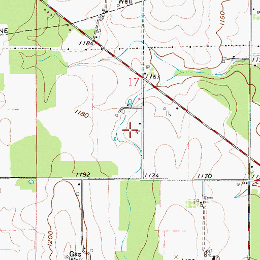 Topographic Map of Schirm Jersey Farm, OH