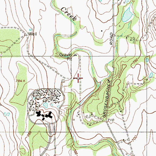 Topographic Map of San Antonio West Division, TX