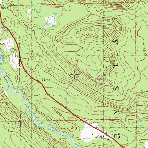 Topographic Map of Finland Census Designated Place, MN