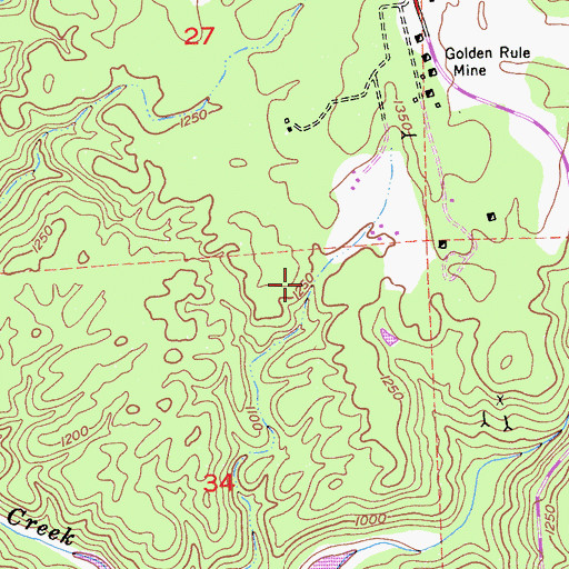 Topographic Map of Stent Census Designated Place, CA