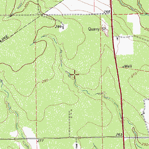 Topographic Map of Owl Ranch Census Designated Place, TX