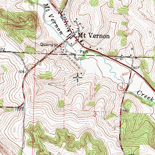 Topographic Map of Liberty Farm, WI