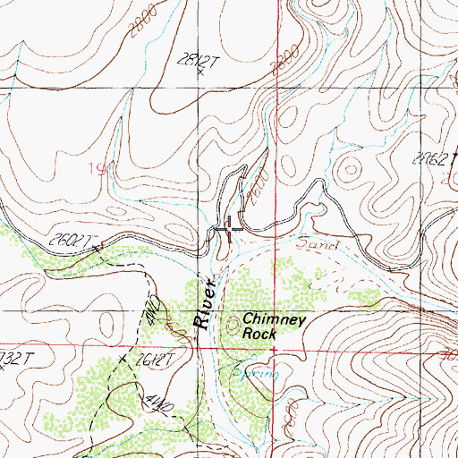 Topographic Map of Big Shipp Wash, AZ
