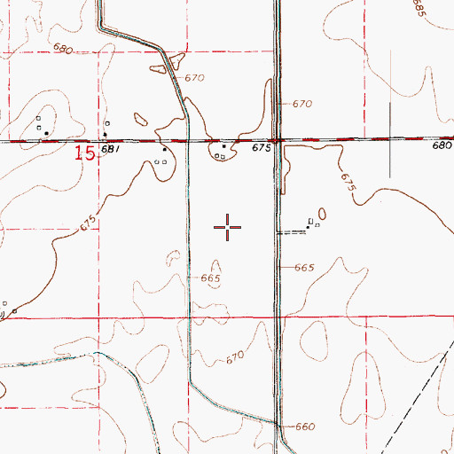 Topographic Map of Pflugmacher Farm, IL