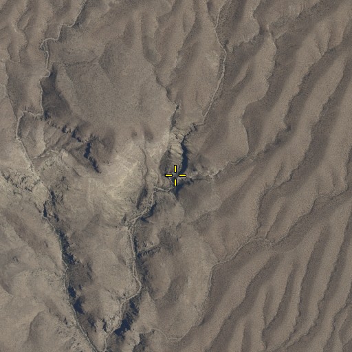 Aerial/Satellite Image of Black Hills Arch, AZ