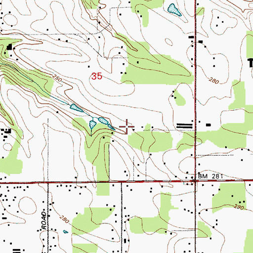 Topographic Map of Duluth Census Designated Place, WA