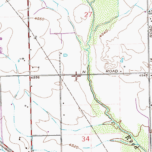 Topographic Map of Loma Census Designated Place, CO