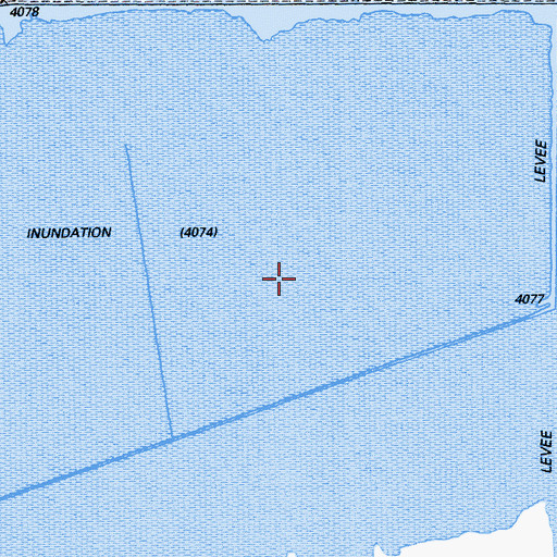 Topographic Map of Lower Klamath Lake Sump, CA