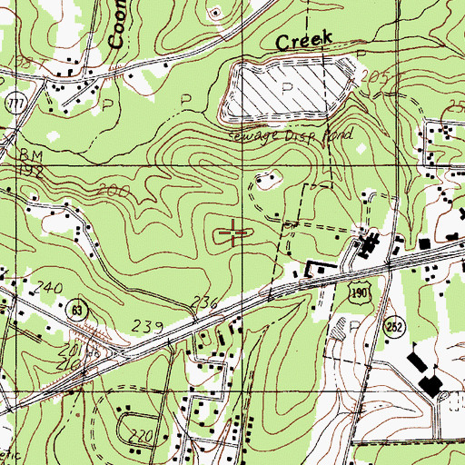 Topographic Map of Deep East Texas Council of Governments, TX