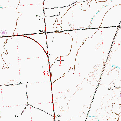 Topographic Map of Wagner Farm, OH