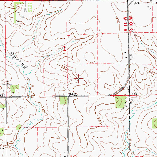 Topographic Map of Steinbron Quarry, IA