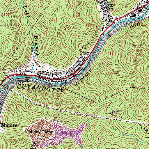 Topographic Map of Sonlight Christian Academy, WV