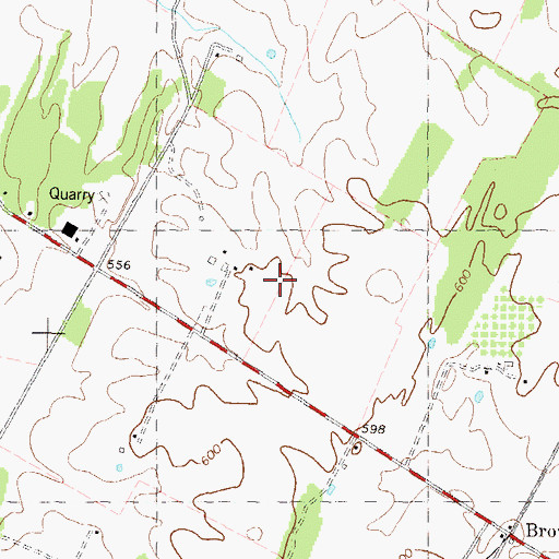 Topographic Map of Wee Disciples Christian Academy, WV
