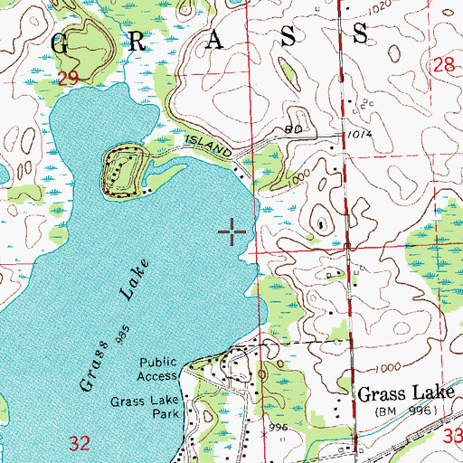 Topographic Map of Fa-Ho-Lo Park, MI