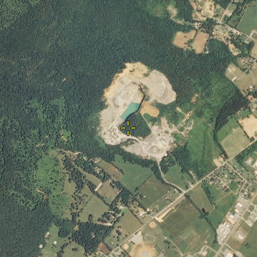 Aerial/Satellite Image of Sequatchie Quarry, TN
