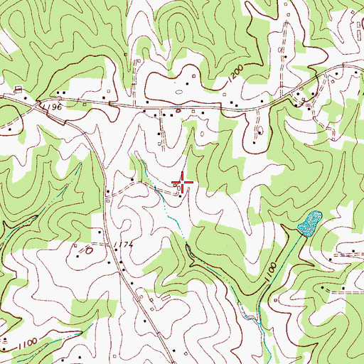 Topographic Map of Chapman Jersey Farm, NC
