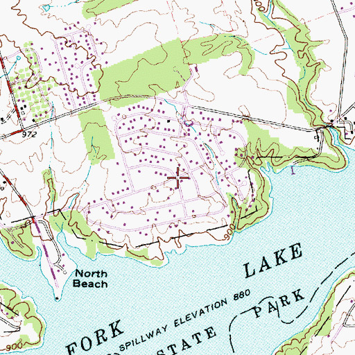 Topographic Map of Highland Holiday, OH