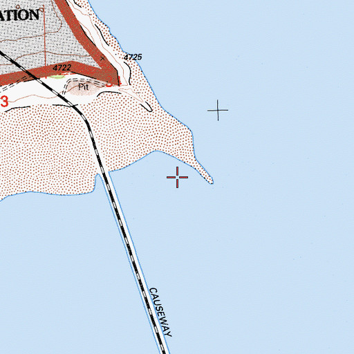 Topographic Map of McGinty Point, CA