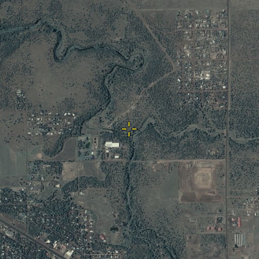 Aerial/Satellite Image of Billy Creek, AZ