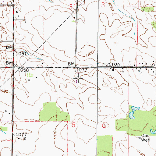 Topographic Map of L and R Dairy Farm, OH