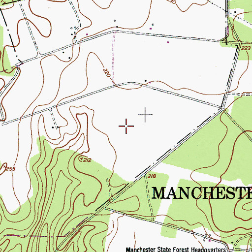 Topographic Map of Walker and Walker Poultry Farms, SC