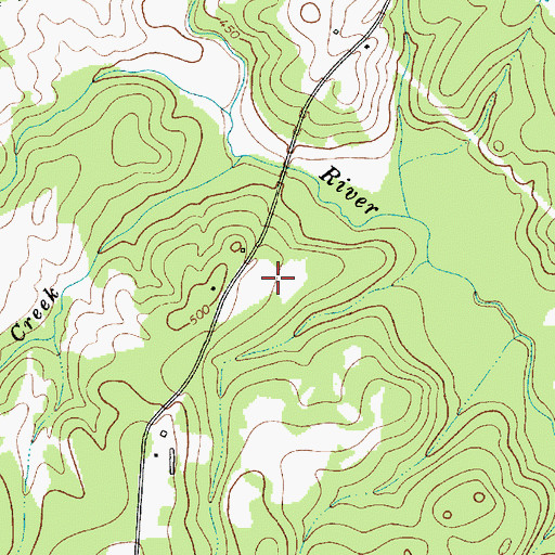 Topographic Map of Iron's Poultry Farm, SC